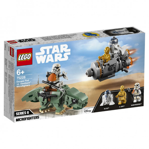 Конструктор LEGO Star Wars 75228 Спасательная капсула Микрофайтеры дьюбэк в Севастополе