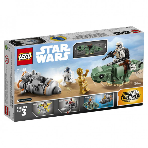 Конструктор LEGO Star Wars 75228 Спасательная капсула Микрофайтеры дьюбэк в Севастополе