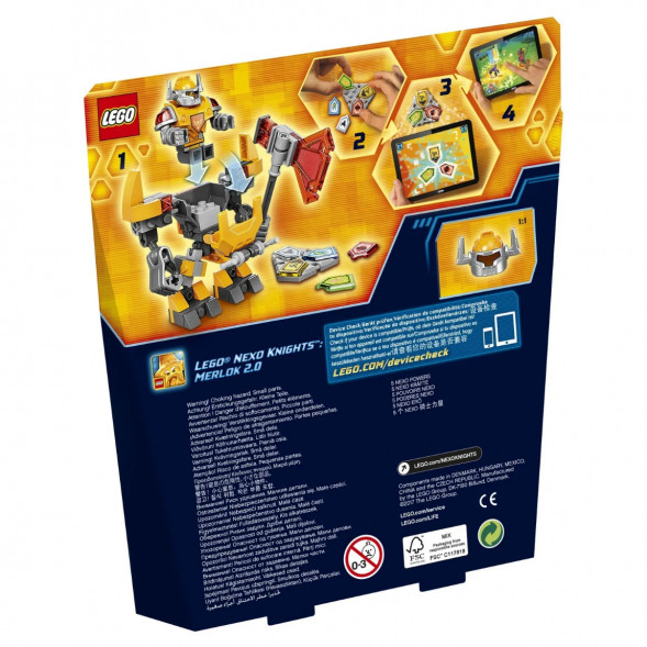 Конструктор LEGO Nexo Knights 70365 Боевые доспехи Акселя в Севастополе