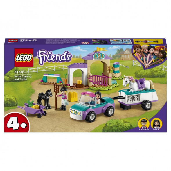 Конструктор LEGO Friends 41441 Тренировка лошади и прицеп для перевозки в Севастополе