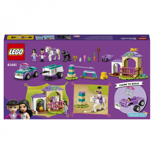 Конструктор LEGO Friends 41441 Тренировка лошади и прицеп для перевозки в Севастополе