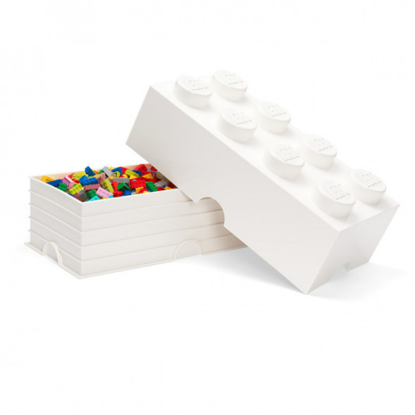 Пластиковый кубик для хранения LEGO Creator 4004, белый в Севастополе