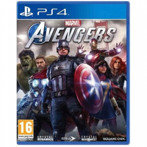 Игра Мстители Marvel (Avengers) [PS4, русская версия] в Севастополе