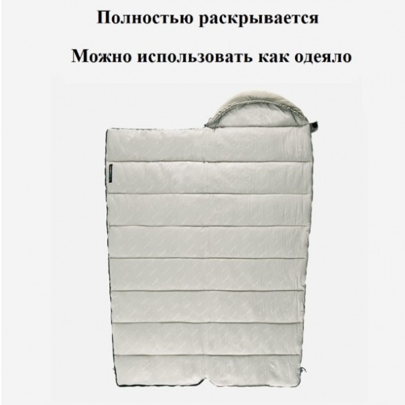 Спальный мешок Naturehike M300 (Левый), серый в Севастополе