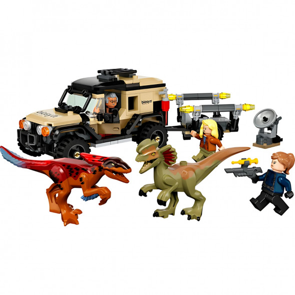 Конструктор LEGO Jurassic World 76951 Перевозка пирораптора и дилофозавра в Севастополе