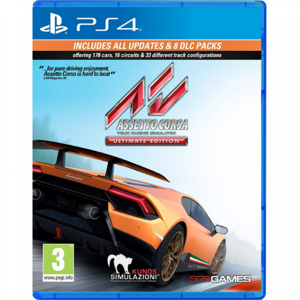 Игра Assetto Corsa. Ultimate Edition [PS4, русские субтитры] в Севастополе