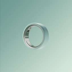 Умное кольцо Oura Ring 4 Ceramic (размер 6), Морской прилив/Tide