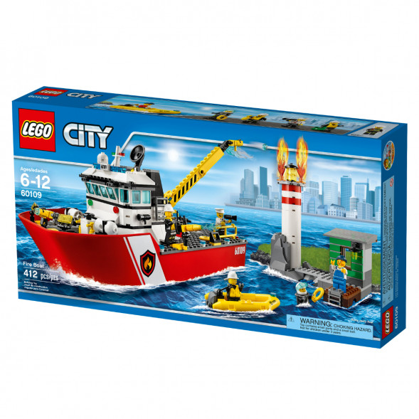 Конструктор LEGO City 60109 Пожарный катер в Севастополе