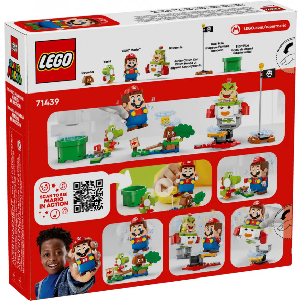 Конструктор LEGO Super Mario 71439 Приключения с интерактивным Марио в Севастополе