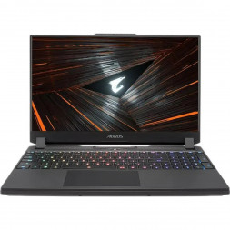 Ноутбук Gigabyte Gigabyte Aorus 15 XE5 (XE5-73RU543UH) (15.6&amp;quot;, IPS, Intel Core i7 12700H 2.3ГГц, 14 ядер, 32ГБ DDR5, 512ГБ SSD, NVIDIA GeForce RTX 3070Ti - 8 ГБ, Windows 11 Home), черный