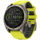 Умные часы Garmin Fenix 8, 51 мм, Solar, Sapphire Titanium with AMP Yellow/Graphite Silicone Band 010-02907-20 в Севастополе