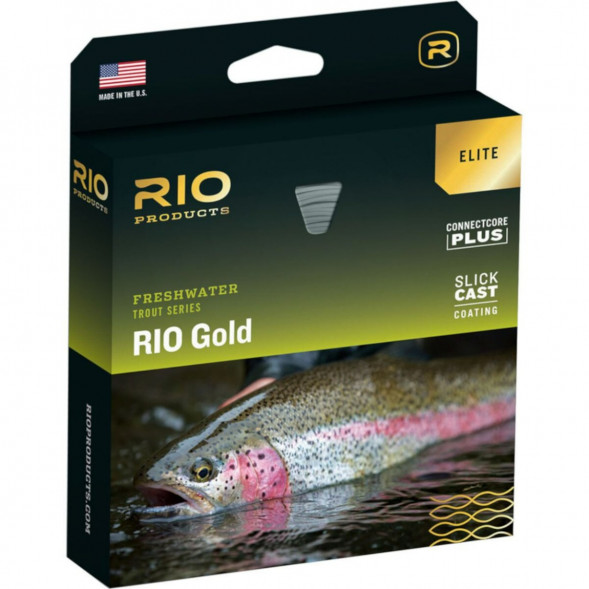 Леска RIO Elite Gold WF8F, Moss/Gold/Gray в Севастополе