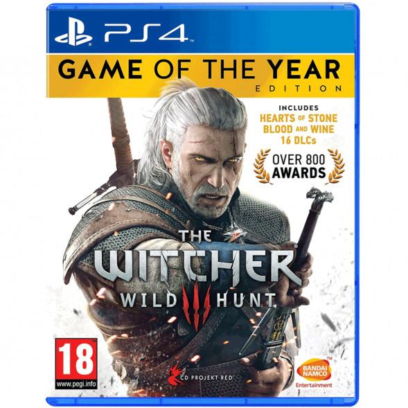 Игра Witcher 3: Wild Hunt (Ведьмак 3: Дикая Охота) Game of the year Edition [PS4, русские субтитры] в Севастополе