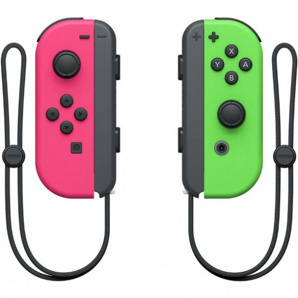 Геймпад Nintendo Switch Joy-Con controllers Duo, зеленый/розовый в Севастополе
