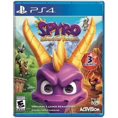 Игра Spyro: Reignited Trilogy [PS4, английская версия] в Севастополе