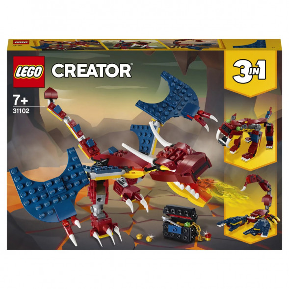 Конструктор LEGO Creator 31102 Огненный дракон в Севастополе
