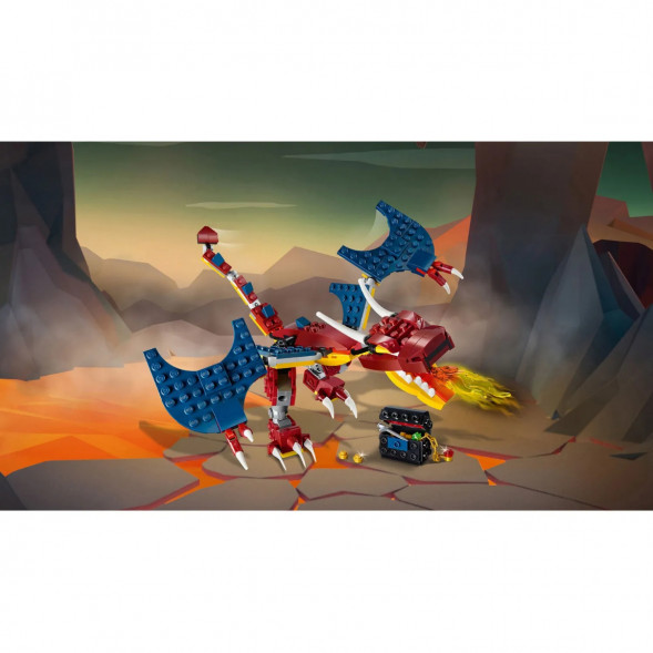 Конструктор LEGO Creator 31102 Огненный дракон в Севастополе
