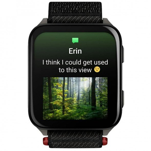 Умные часы Garmin Venu X1 Black с чёрным нейлоновым ремешком ComfortFit 010-02980-02 в Севастополе