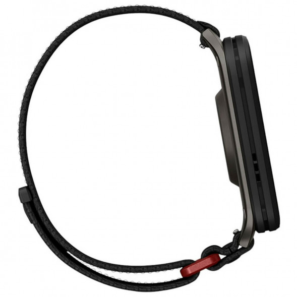 Умные часы Garmin Venu X1 Black с чёрным нейлоновым ремешком ComfortFit 010-02980-02 в Севастополе