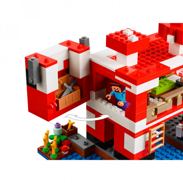Конструктор LEGO Minecraft 21270 Грибной дом в Севастополе
