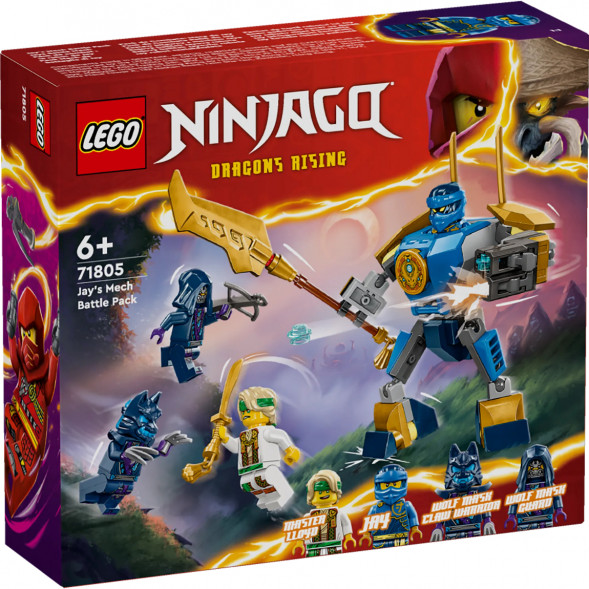 Конструктор LEGO Ninjago 71805 Боевой набор мехов Джея в Севастополе