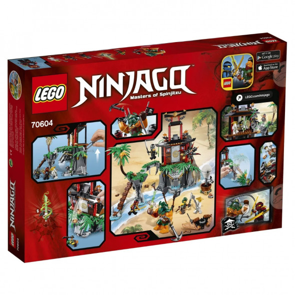 Конструктор LEGO Ninjago 70604 Остров тигриных вдов в Севастополе