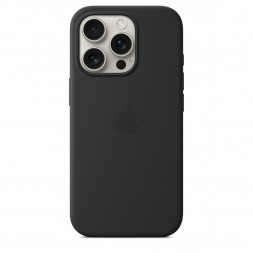 Чехол Apple iPhone 16 Pro Silicone Case with MagSafe, Black (MYYJ3ZM/A)