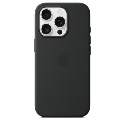 Чехол Apple iPhone 16 Pro Silicone Case with MagSafe, Black (MYYJ3ZM/A)