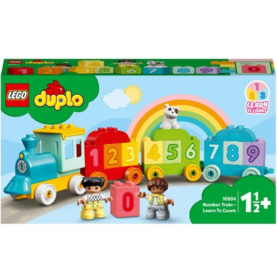 Конструктор LEGO DUPLO 10954 Поезд с цифрами - учимся считать в Севастополе