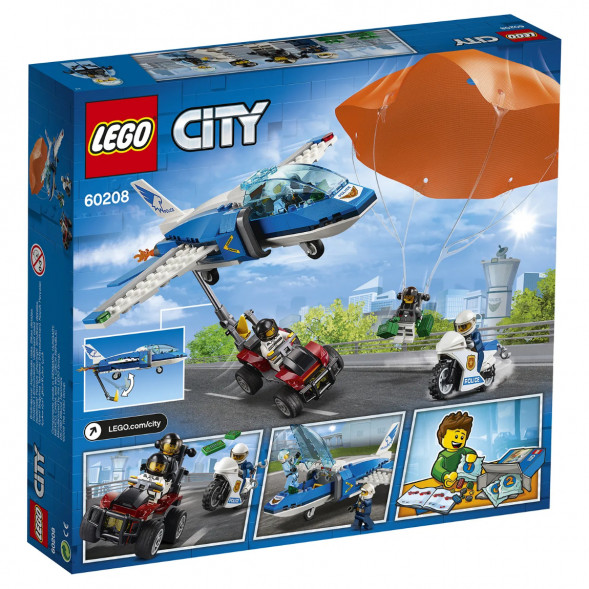 Конструктор LEGO City Police 60208 Воздушная полиция: арест парашютиста в Севастополе