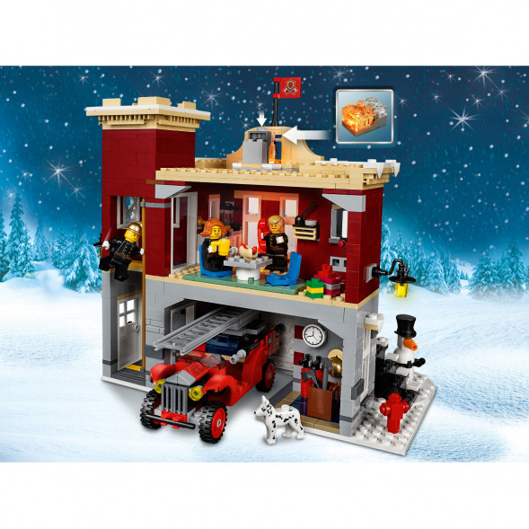 Конструктор LEGO Creator 10263 Пожарная часть в зимней деревне в Севастополе