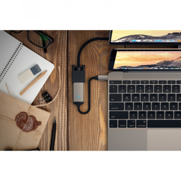 Адаптер Satechi USB Type-C to VGA , Space Gray в Севастополе
