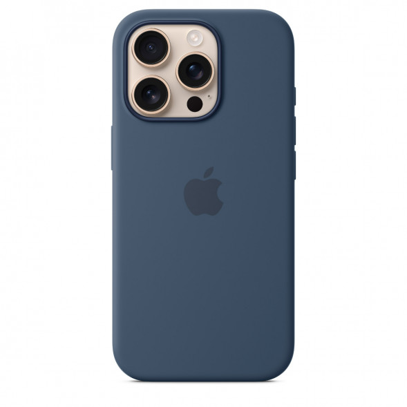 Чехол Apple iPhone 16 Pro Silicone Case with MagSafe, Denim (MYYK3ZM/A) в Севастополе