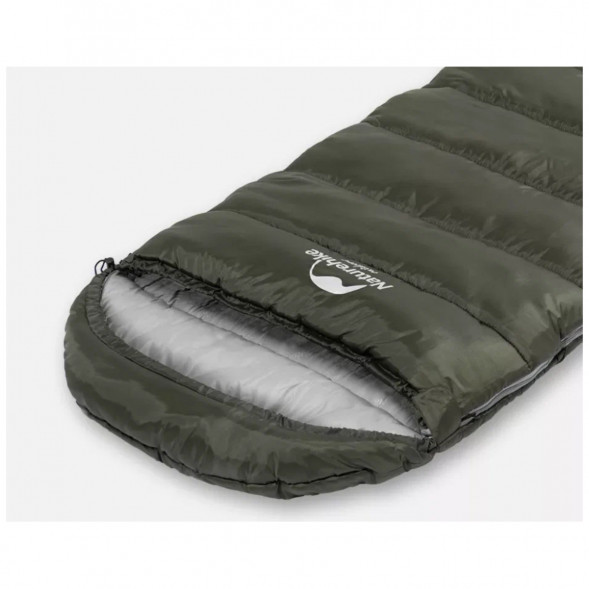 Спальный мешок NH20MSD07-U350S (Правый), темно-зеленый в Севастополе