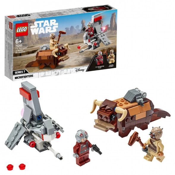 Конструктор LEGO Star Wars 75265 Микрофайтеры Скайхоппер T-16 против Банты в Севастополе