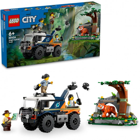 Конструктор LEGO City 60426 Внедорожный грузовик Исследователь джунглей в Севастополе
