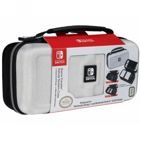 Чехол BIG BEN Deluxe для Nintendo Switch/OLED/Lite, белый в Севастополе