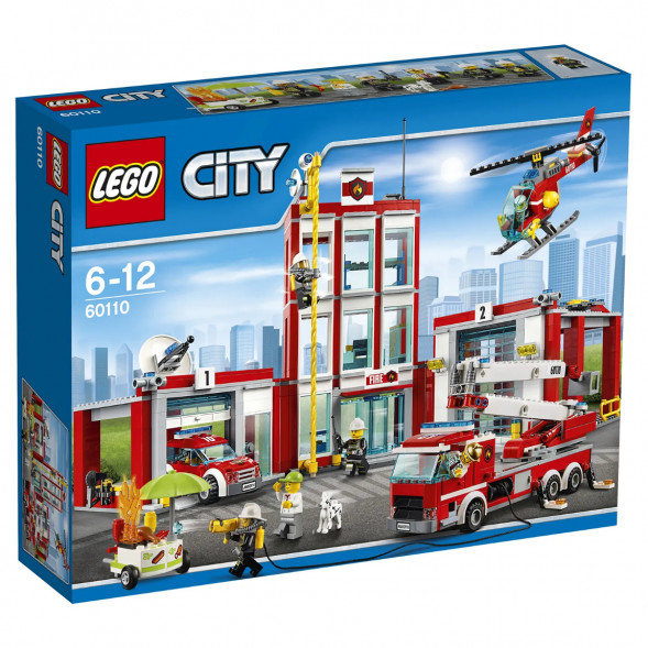 Конструктор LEGO City 60110 Пожарная часть в Севастополе