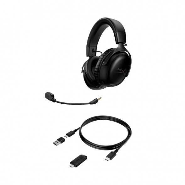 Наушники HyperX Cloud III Wireless, Black в Севастополе