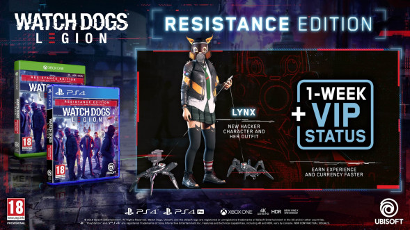Игра Watch Dogs: Legion. Resistance Edition [PS4, русская версия] в Севастополе