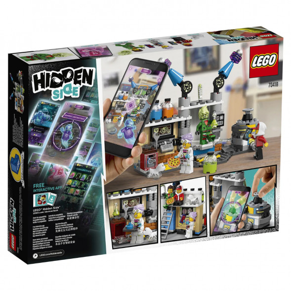 Конструктор LEGO Hidden Side 70418 Лаборатория призраков в Севастополе