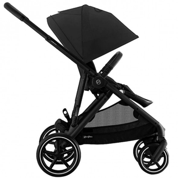 Детская коляска Cybex Gazelle S BLK Moon Black с корзиной и дождевиком в Севастополе