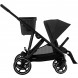 Детская коляска Cybex Gazelle S BLK Moon Black с корзиной и дождевиком в Севастополе