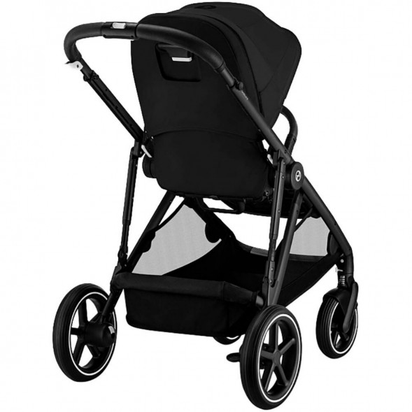 Детская коляска Cybex Gazelle S BLK Moon Black с корзиной и дождевиком в Севастополе