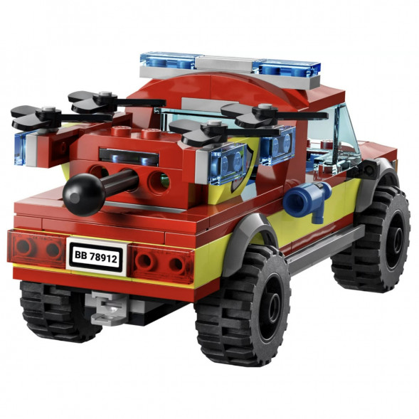 Конструктор LEGO City Fire 60319 Пожарная бригада и полицейская погоня в Севастополе