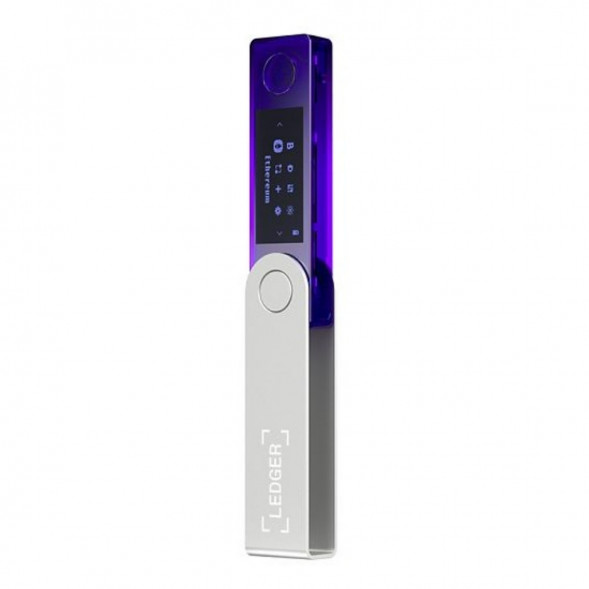 Аппаратный криптокошелек Ledger Nano X, Cosmic Purple в Севастополе