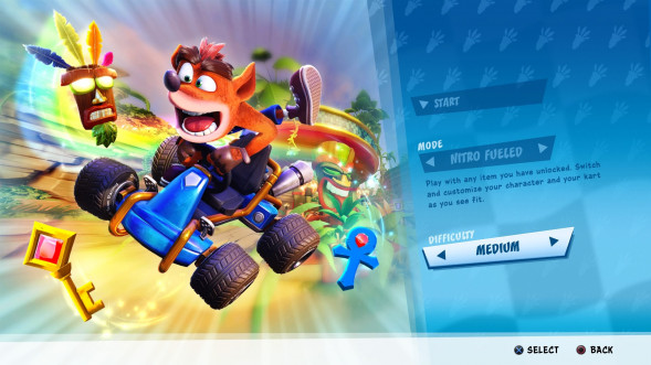 Crash Team Racing Nitro-Fueled [PS4, английская версия] в Севастополе