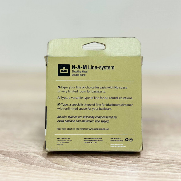 Рыболовная леска N-A-M Line System Shooting Head #9/37gram Sink6-Sink8 A-Type в Севастополе