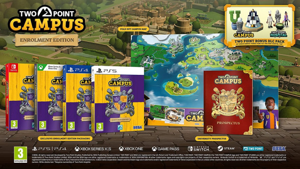 Игра Two Point Campus. Enrolment Edition [PS4, английская версия] в Севастополе