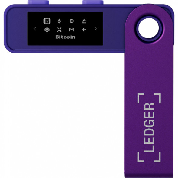 Криптокошелек Ledger Nano S Plus 1 шт., Purple Amethyst в Севастополе